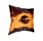 Shiny Orange Cushion <br/> Dimensions 350mmx350mm <br/> Reference #HE-02 <br/> Product #HE-02
